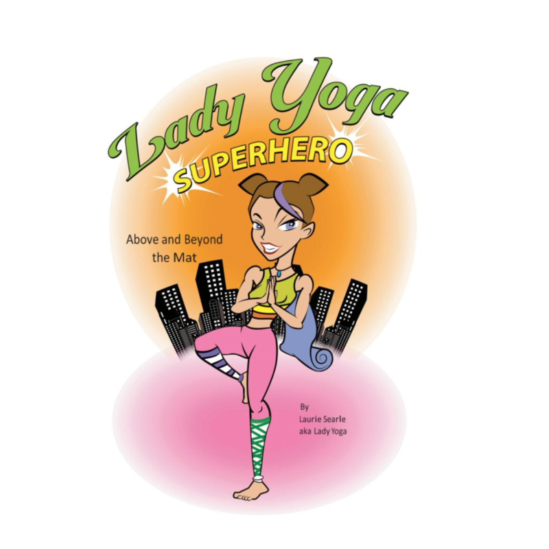 Lady Yoga Superhero Comic Book