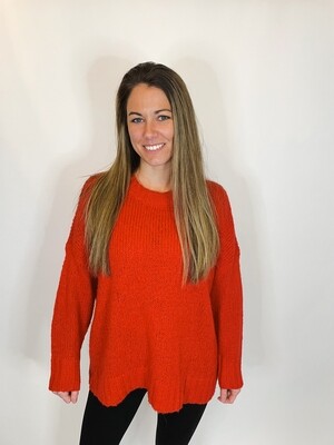 Aerie Red Pullover Sweater - XS