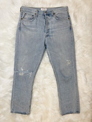 Agolde Light Wash Riley Jeans - Size 29