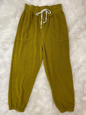 Free People Intimately Pea  Joggers - S