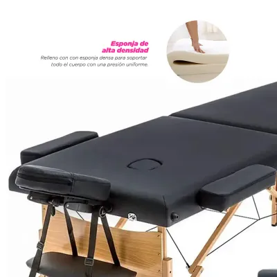 Cama masaje madera Maldiva