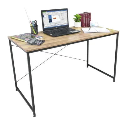 Escritorio Diseño Industrial Café y Negro