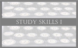 Study Skills 1: Typing