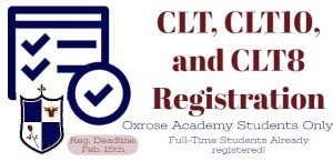 CLT Registration (for Oxrose Students Only)
