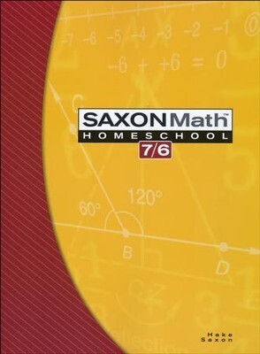 Saxon Math 7/6, 4th Edition, Student Text and Solutions Manual