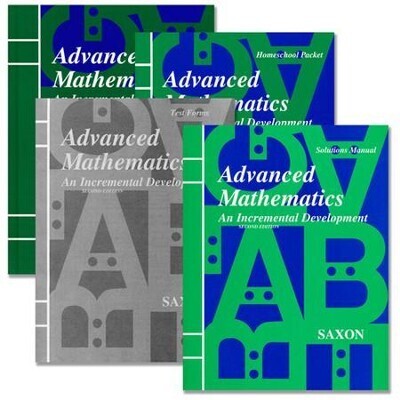 Saxon Advanced Math Home Study Kit