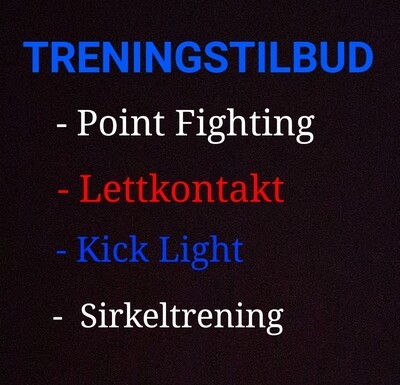 TRENINGSTILBUD