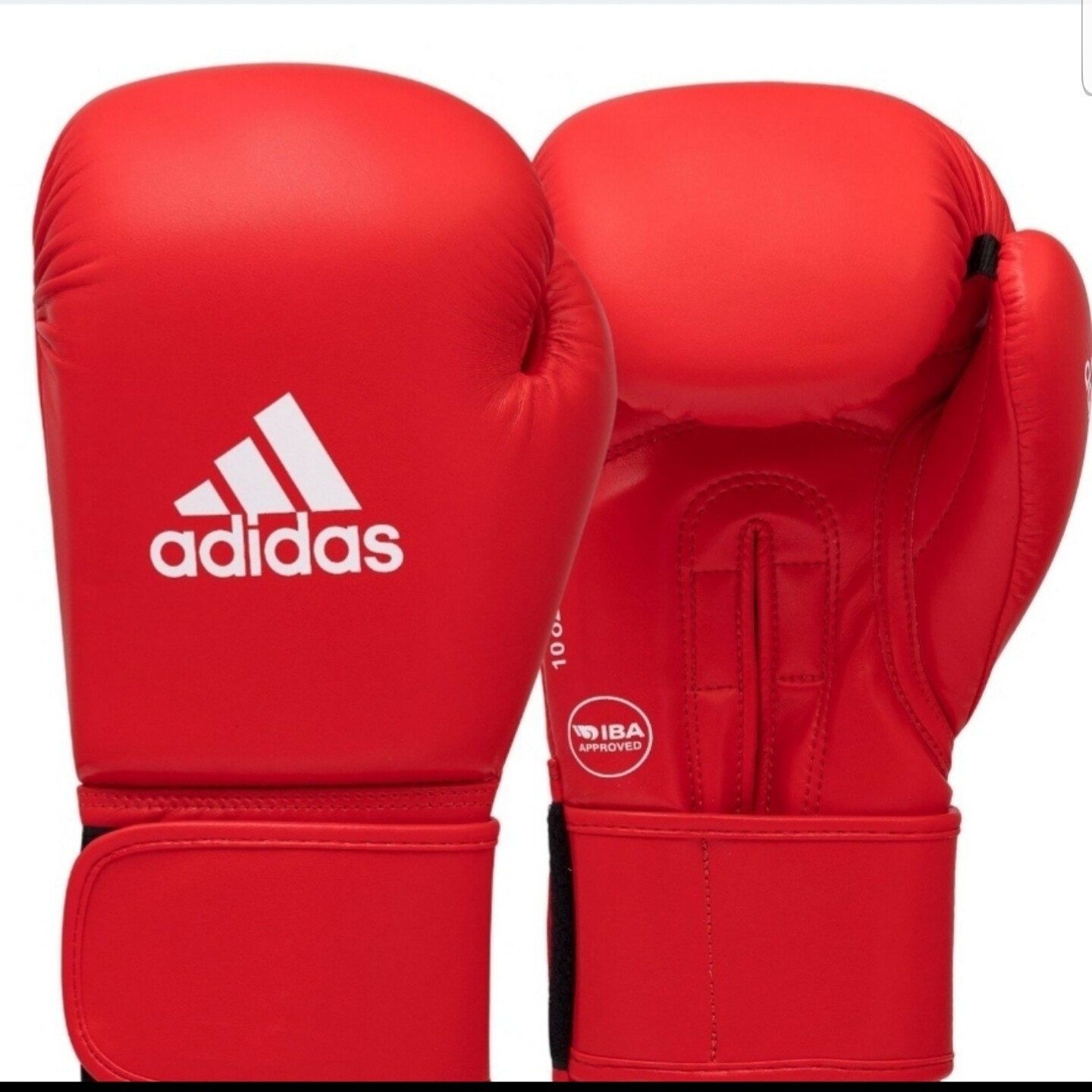 ADIDAS boksehansker AIBA og WAKO godkjent rød