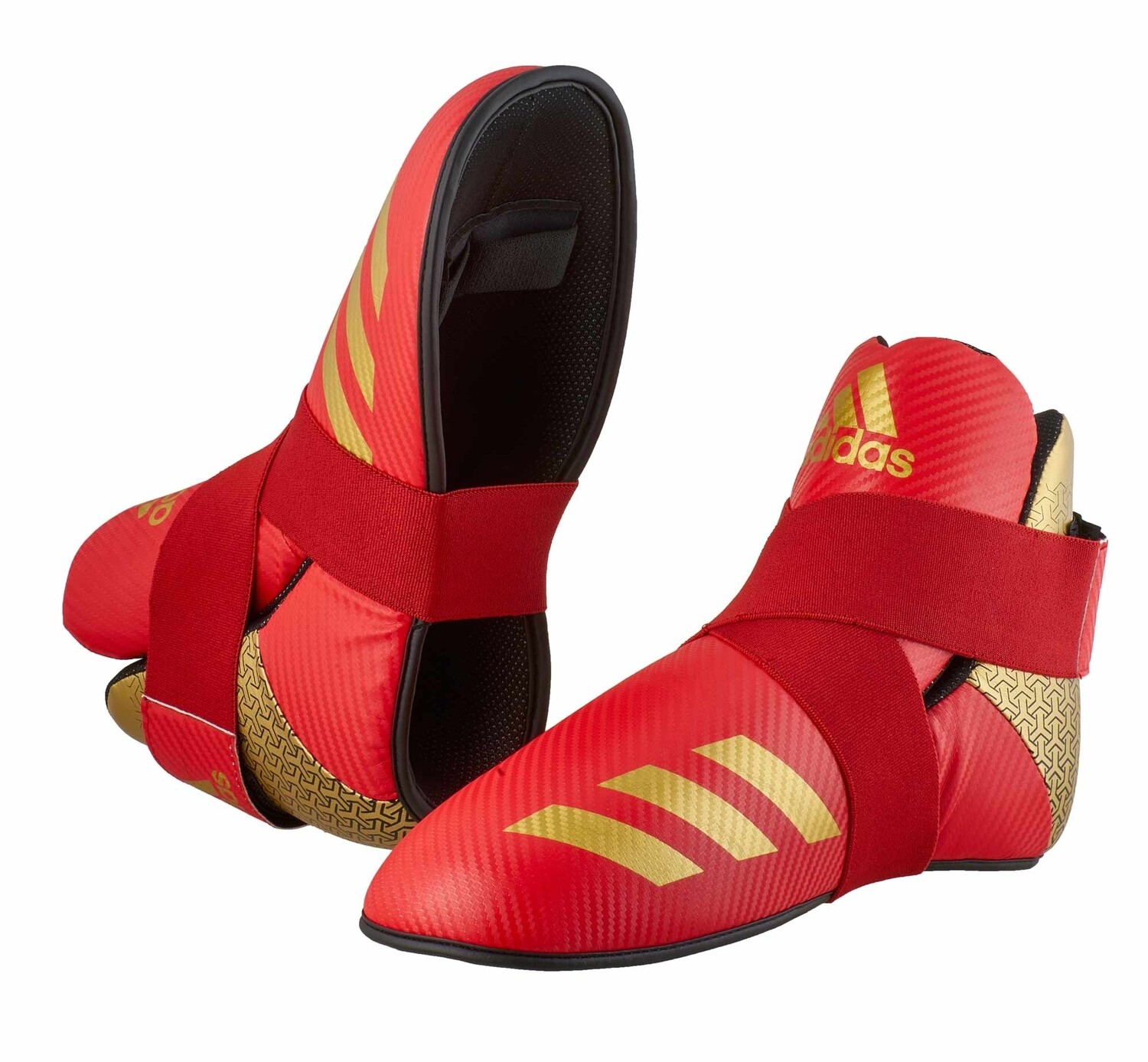 ADIDAS fotbeskyttere Rød og Gull