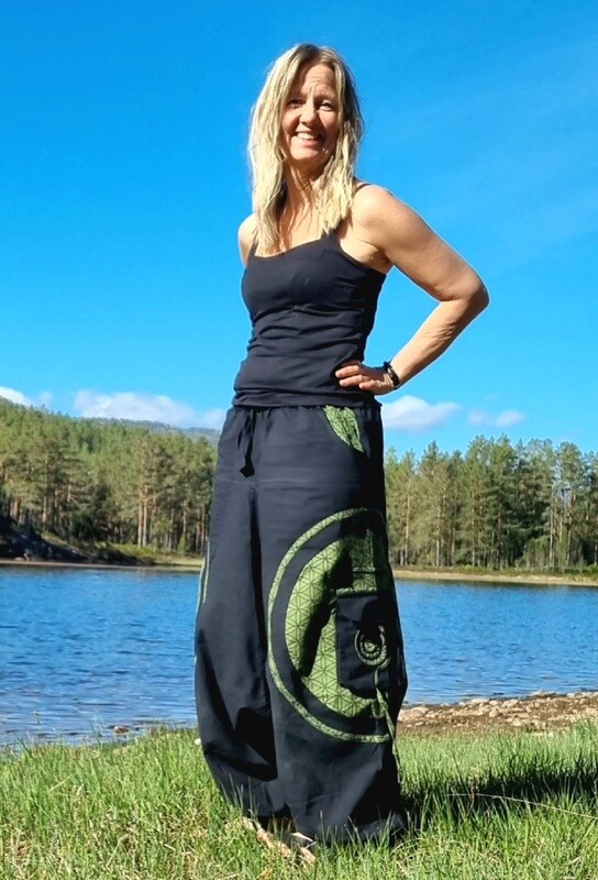 Flower Of Life Grønn