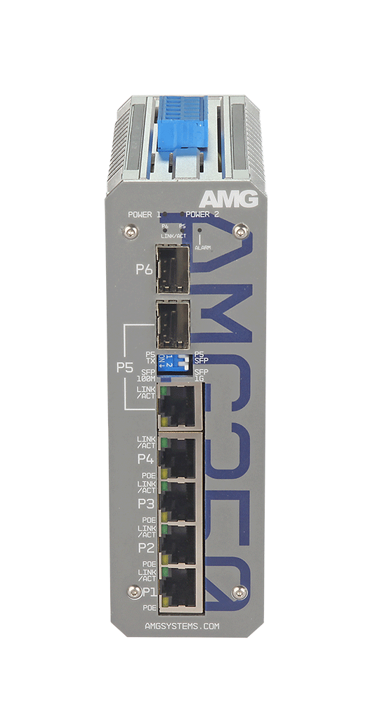 AMG350-4GAT-1C-1S-P120 - Uadministrert Switch