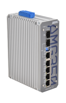 AMG350-4GAT-1C-1S-P120-LV - Uadministrert Switch