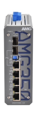AMG350-4GAT-1C-1S-P120-LV - Uadministrert Switch