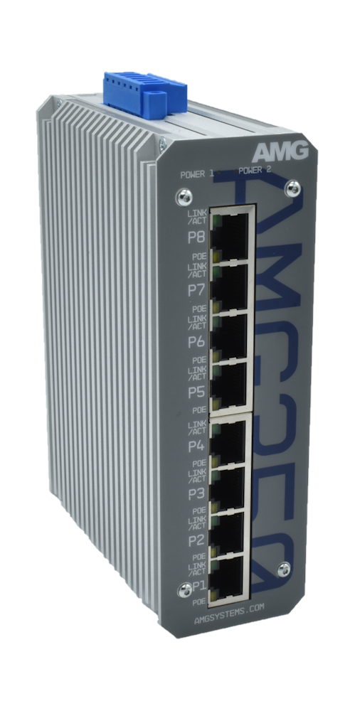 AMG350-8GAT-P200 - Uadministrert Switch - PoE