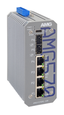 AMG570-4GAT-2S-P120 Administrert PoE Switch