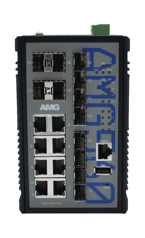 AMG560-8G-8S-4XS - Administrert Switch
