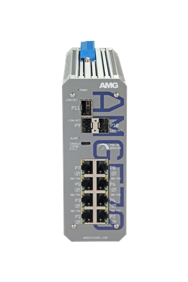 AMG570-2GBT-4GAT-2G-3S-P290-LV Administrert PoE Switch LV Booster