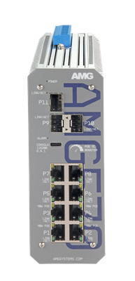AMG570-4GBT-4G-3S-P190-LV Administrert PoE Switch - LV Booster
