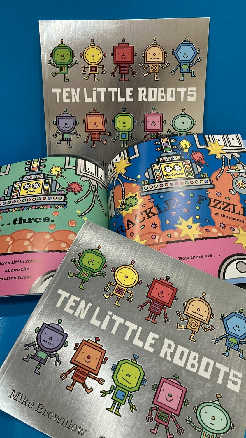 Ten Little Robots Paperback