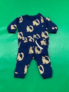 Pre-loved baby 2 piece animal set 3 - 6 months