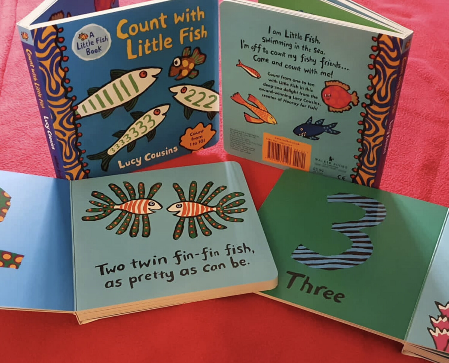 Count with Little Fish Board Book