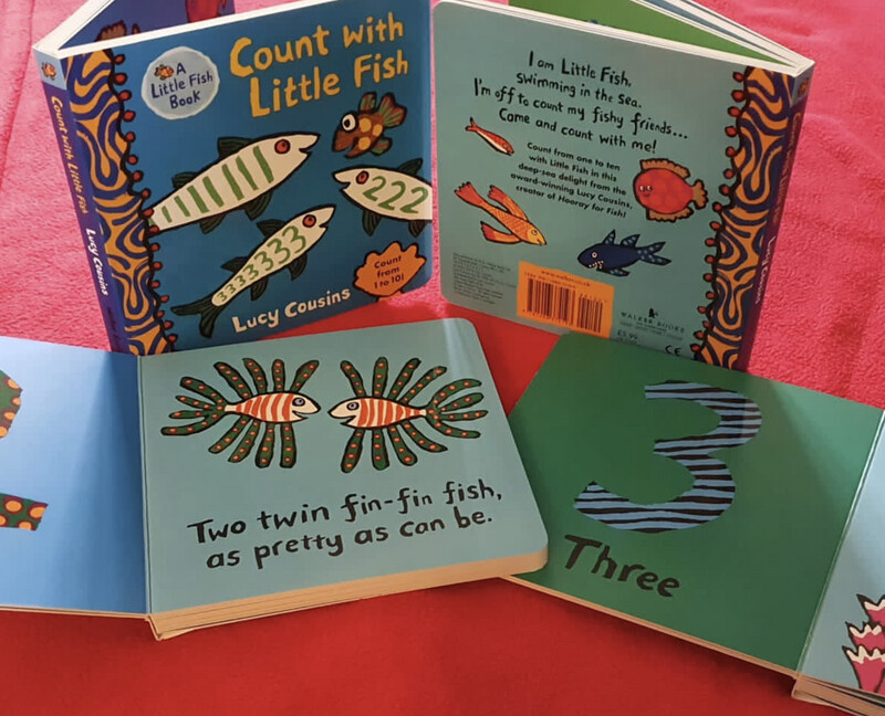 Count with Little Fish Board Book