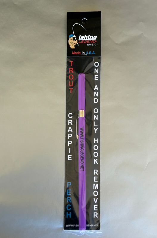 One and Only Hook Remover HR8-PUR                        Purple single