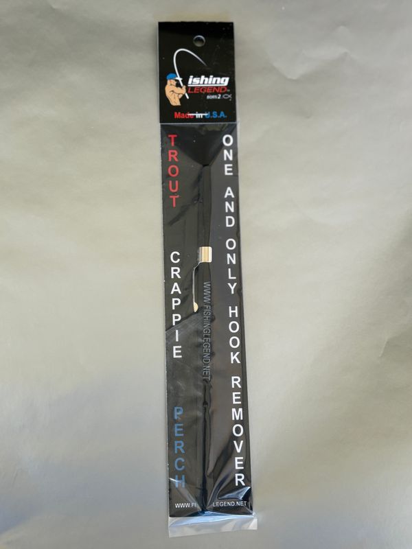 One and Only Hook Remover HR1-BLK.                        Black single