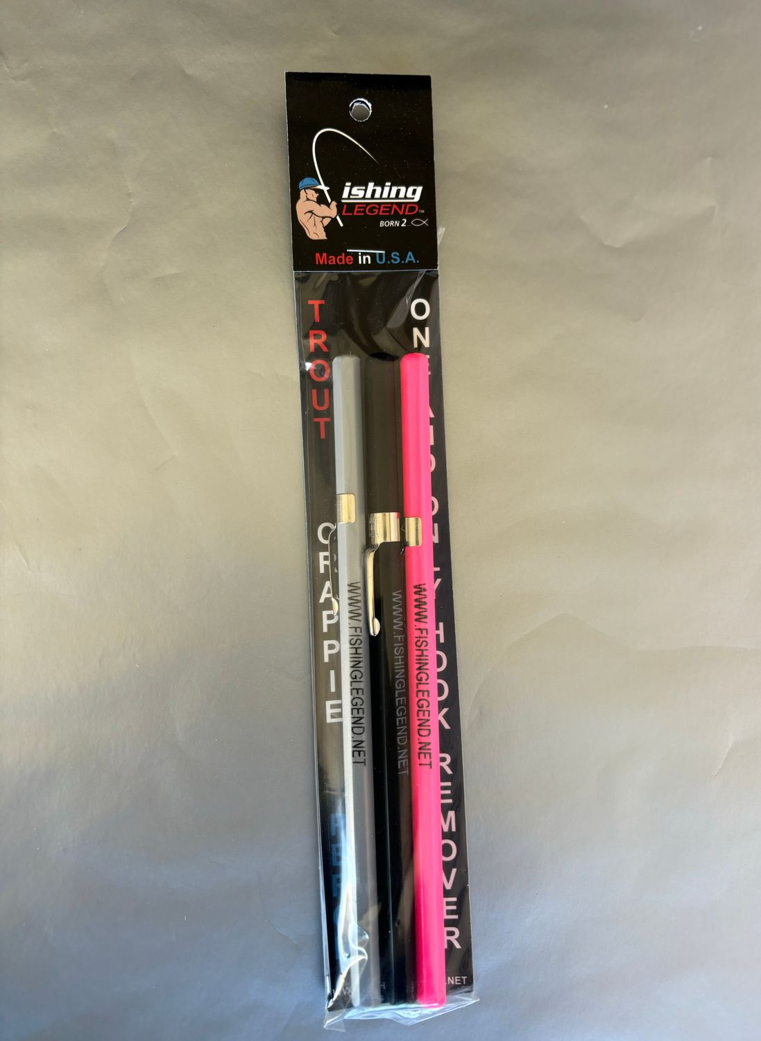 One and Only Hook Remover VHR4-mix                               (3 pack).  1- Silver. 1- Black. 1-Pink