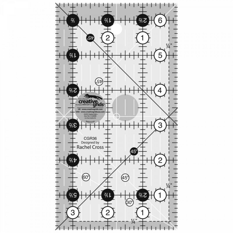 Creative Grids® Quilt Ruler 3½&quot; x 6½&quot;