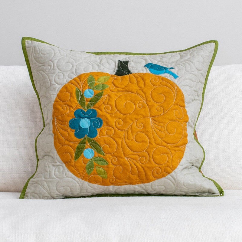 Pumpkin Pillow Talk Fabric Kit