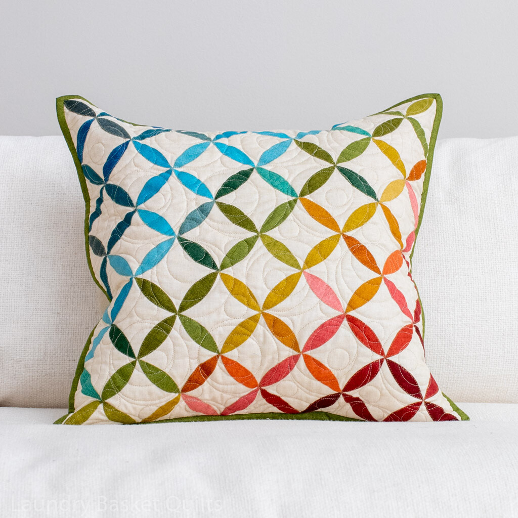 Andover Fabrics Rainbow Drops Pillow Talk Fabric Kit