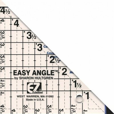 Easy Angle Ruler 45 Degree 4-1/2"