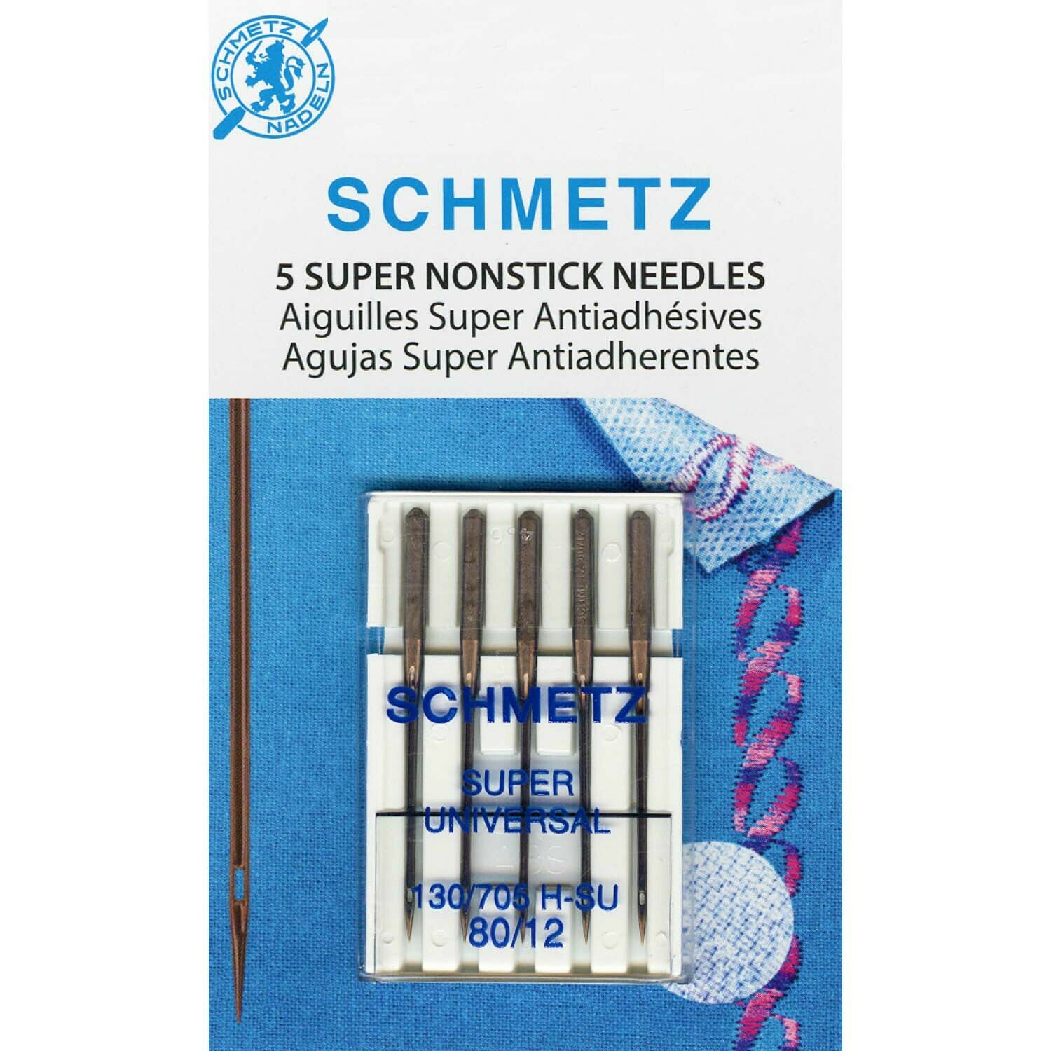 Schmetz Super Nonstick Needle, Size 80/12