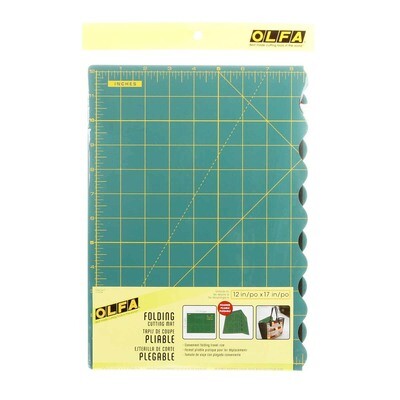 OLFA Folding Cutting Mat 12in x 17in