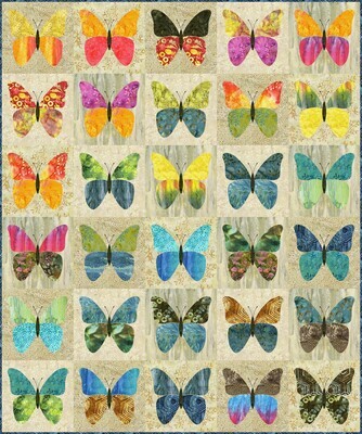 Butterflies Fabric Kit