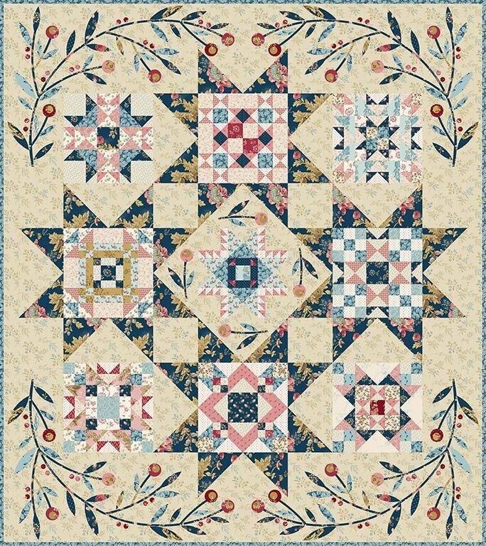 Super Bloom PRECUT Fabric Kit