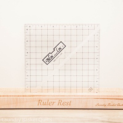 Bloc-Loc Half Square Triangle Ruler 6.5" Bloc-Loc Half Square Triangle Ruler 6.5"