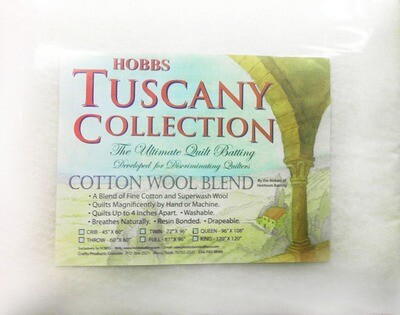 Hobbs Tuscany - Cotton/Wool Blend Batting: King Hobbs Tuscany - Cotton/Wool Blend Batting: King
