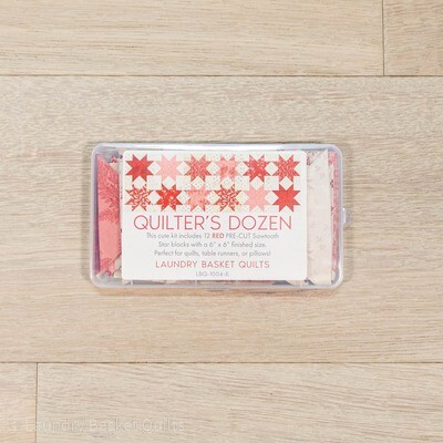 Quilter's Dozen - Red