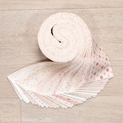 Touch of Pink Jelly Roll - 2.5" strips Touch of Pink Jelly Roll - 2.5" strips