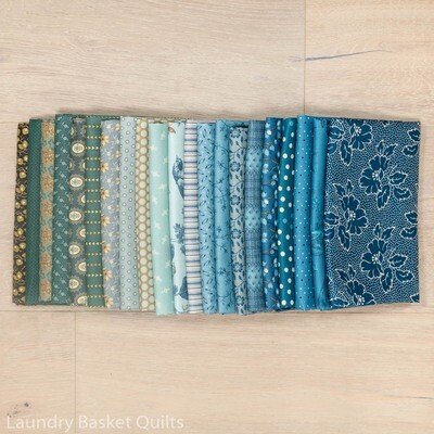 Secret Stash Cool Tones Fat Quarter Bundle Secret Stash Cool Tones Fat Quarter Bundle