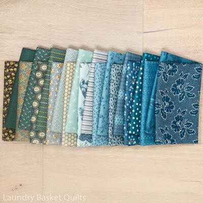 Secret Stash Cool Tones Fat Eighth Bundle Secret Stash Cool Tones Fat Eighth Bundle