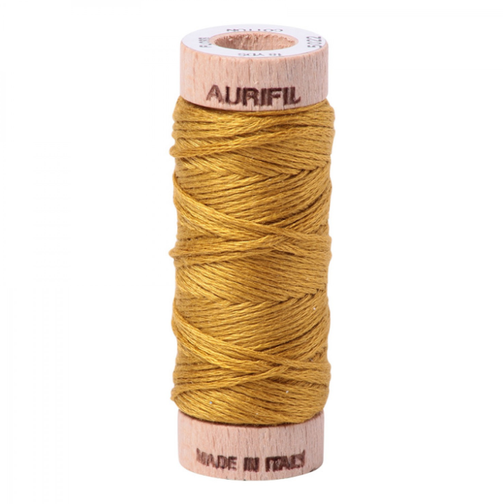 Aurifil Floss Cotton 6-Strand - Solid Mustard Seed