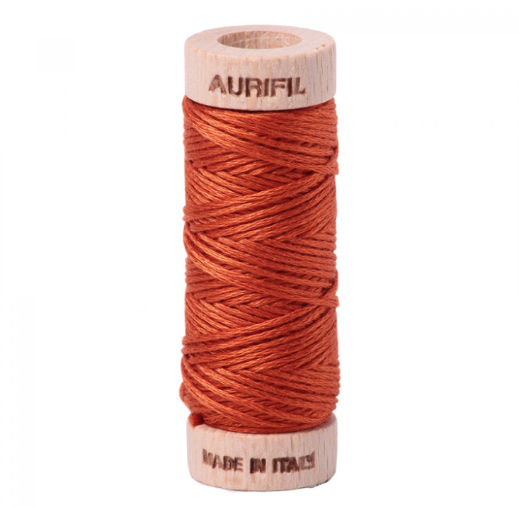 Aurifil Floss Cotton 6-Strand - Solid Rusty Orange