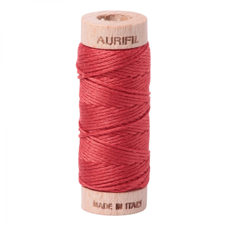 Aurifil Floss Cotton 6-Strand - Solid Dark Red Orange