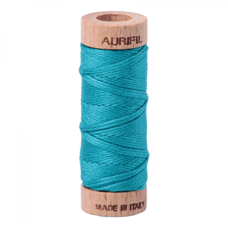 Aurifil Floss Cotton 6-Strand - Solid Turquoise