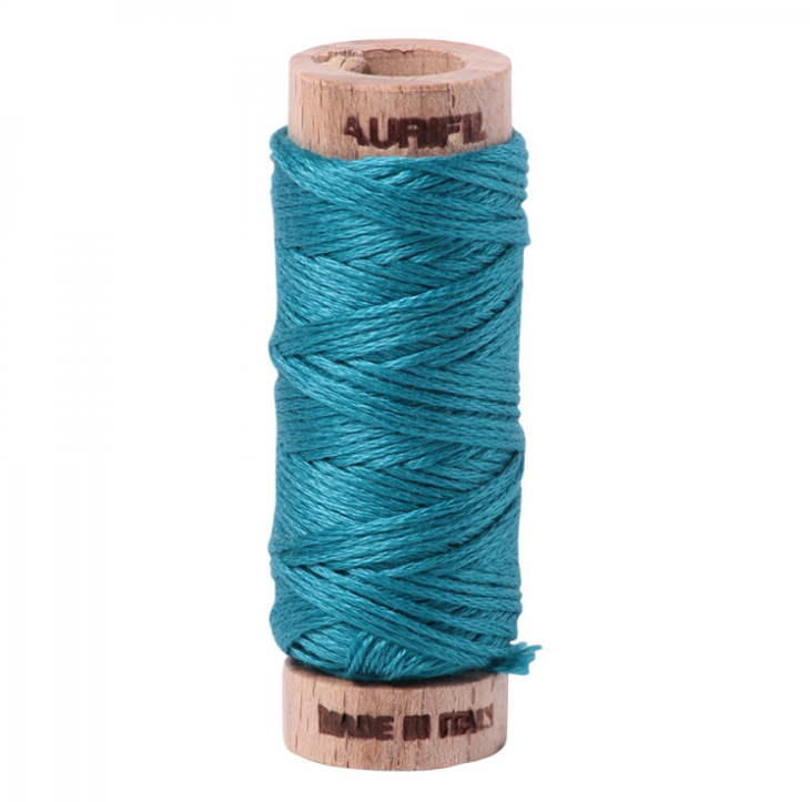 Aurifil Floss Cotton 6-Strand - Solid Medium Turquoise