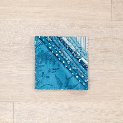 Secret Stash Cool Tones Charm Pack - 5" squares Secret Stash Cool Tones Charm Pack - 5" squares