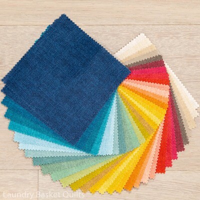 Linen Texture II Charm Pack - 5" squares Linen Texture II Charm Pack - 5" squares
